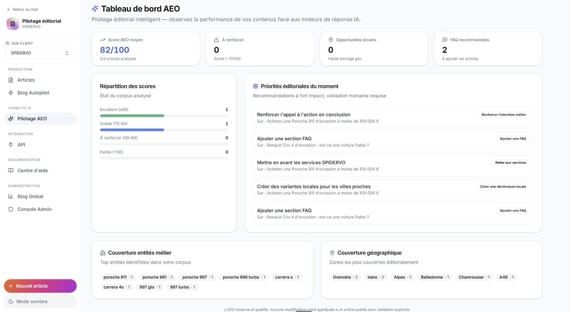 Référencement Google et IA agentique