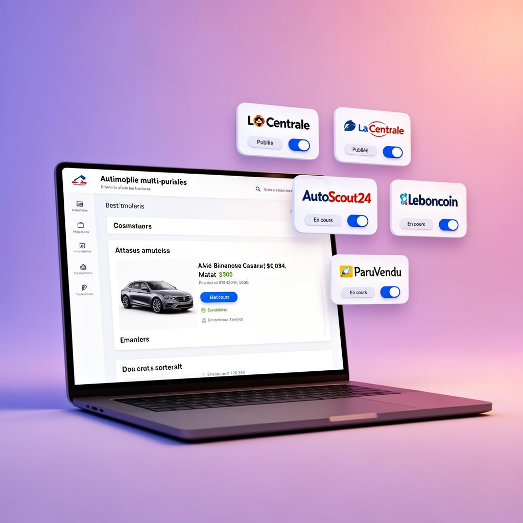 Multidiffusion d'annonces automobiles avec Spider VO